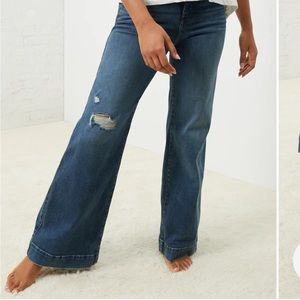 UpWest All Day Wide Leg Denim Jeans